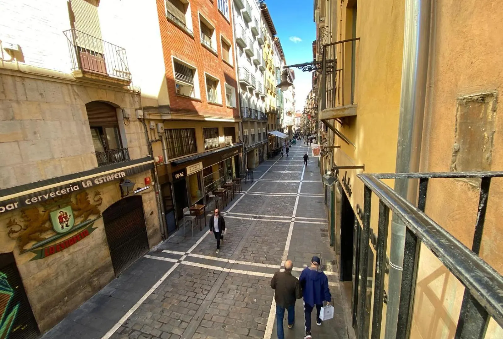 Tuapartamento Calle Estafeta 65 Vistas Del Encierro Sanfermines Apartment Pamplona Spain