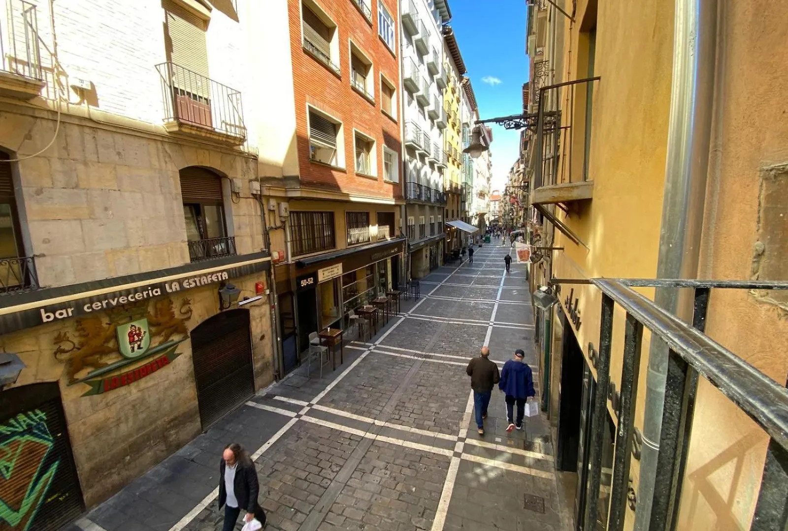 Tuapartamento Calle Estafeta 65 Vistas Del Encierro Sanfermines Apartment Pamplona